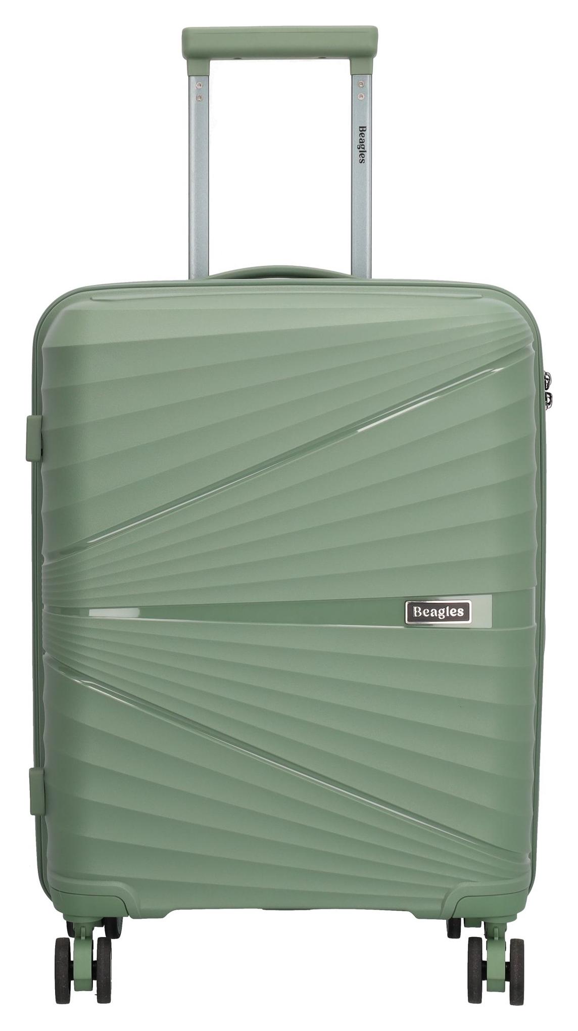 Kufor do lietadla Beagles Travel 25138 S Natural green