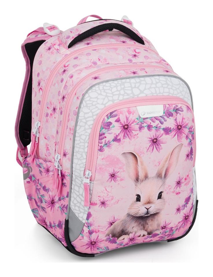 Školská taška Bagmaster LUMI 25 A Bunny
