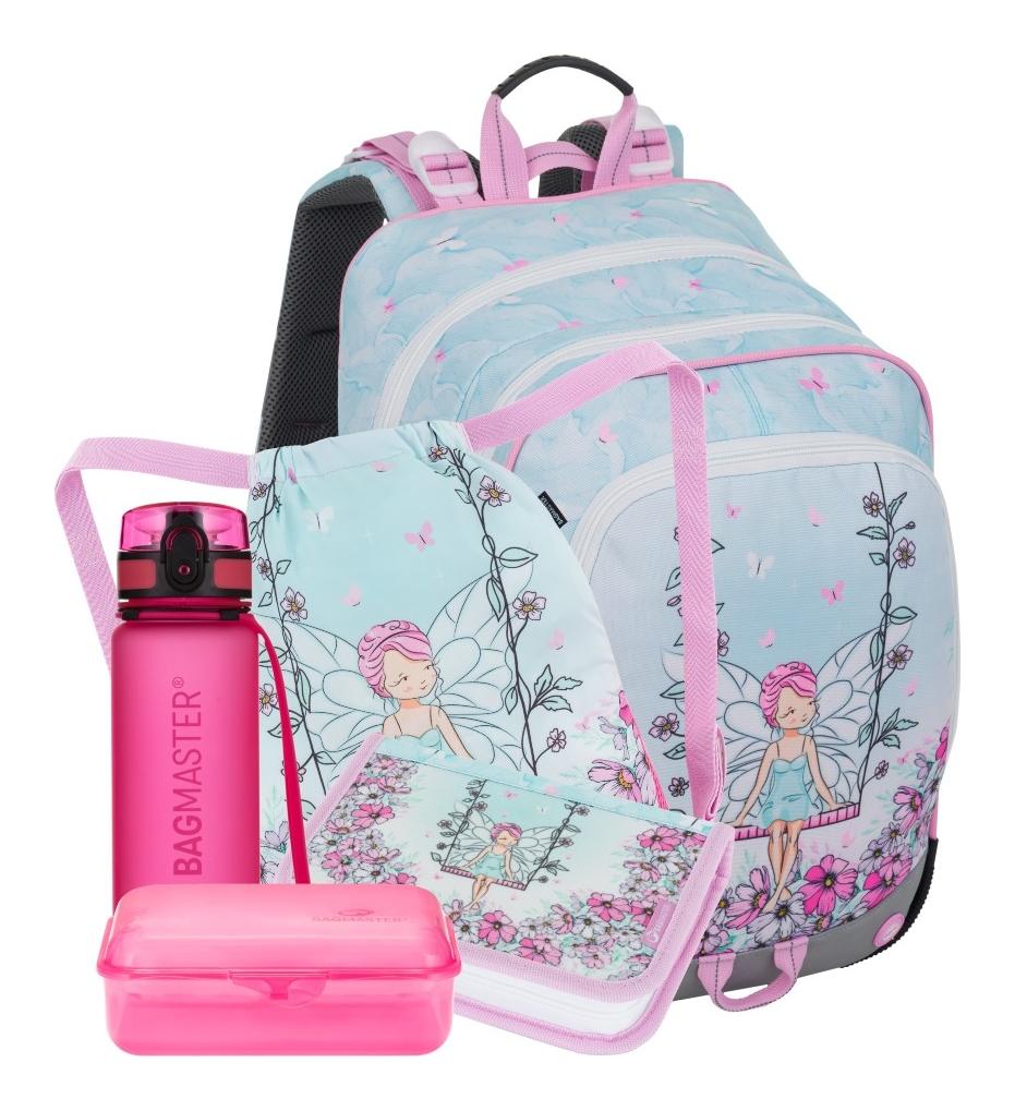 Veľký školský set Bagmaster ALFA 25 A Set L Fairy