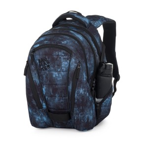 Školský set Bagmaster BAG 25 B Set Black-Blue – Obrázok 6