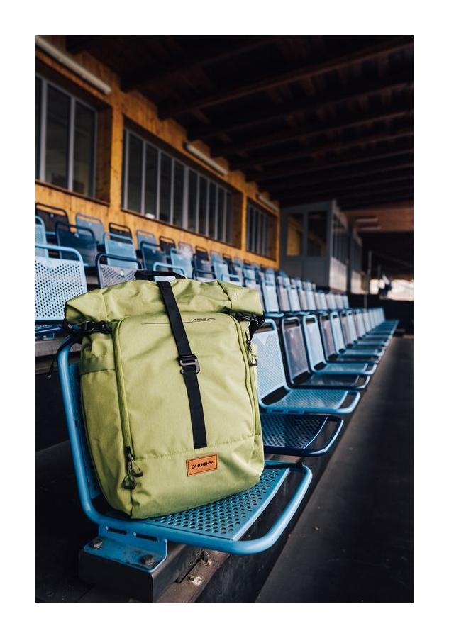 Batoh na notebook Husky Moper 28l Bright Green – Obrázok 3