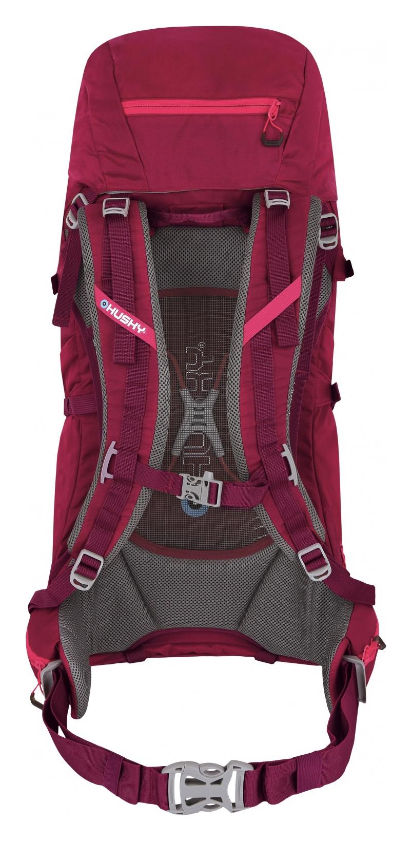 Dámsky turistický batoh Husky Capture 40l Magenta