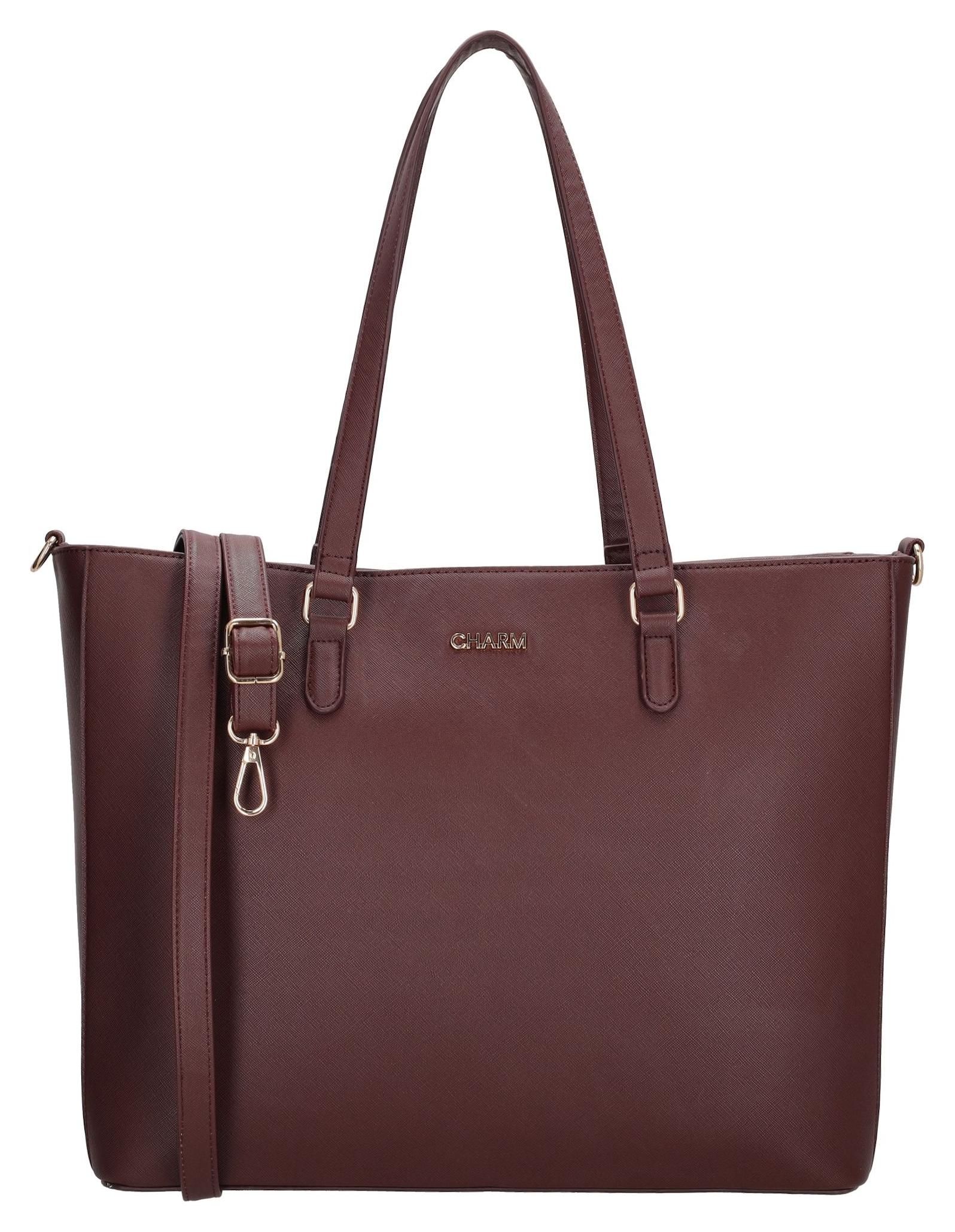 Dámska taška Charm London Birmingham 19228 Bordeaux red