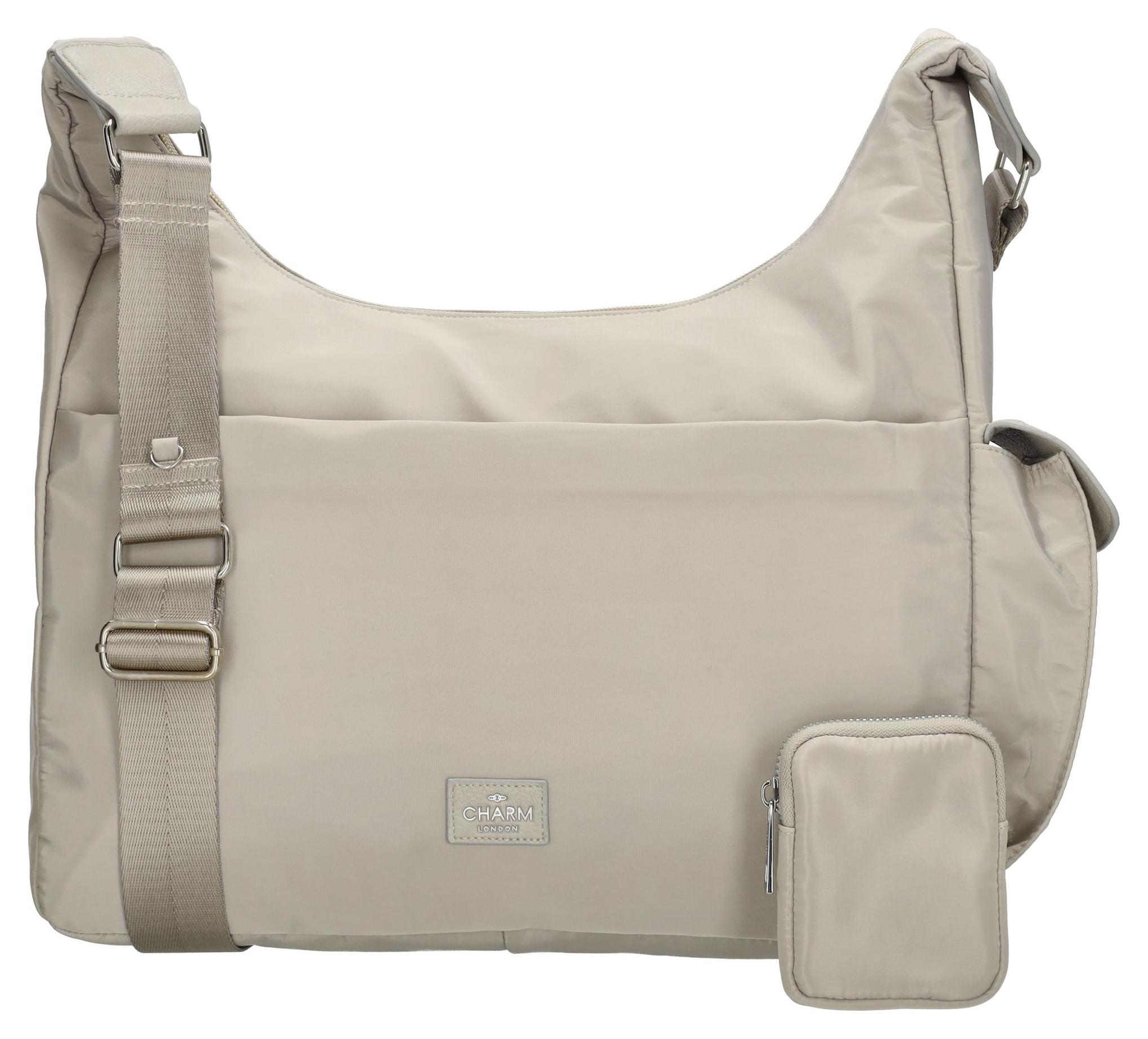 Dámska taška Charm London Odeon 22175 Light grey