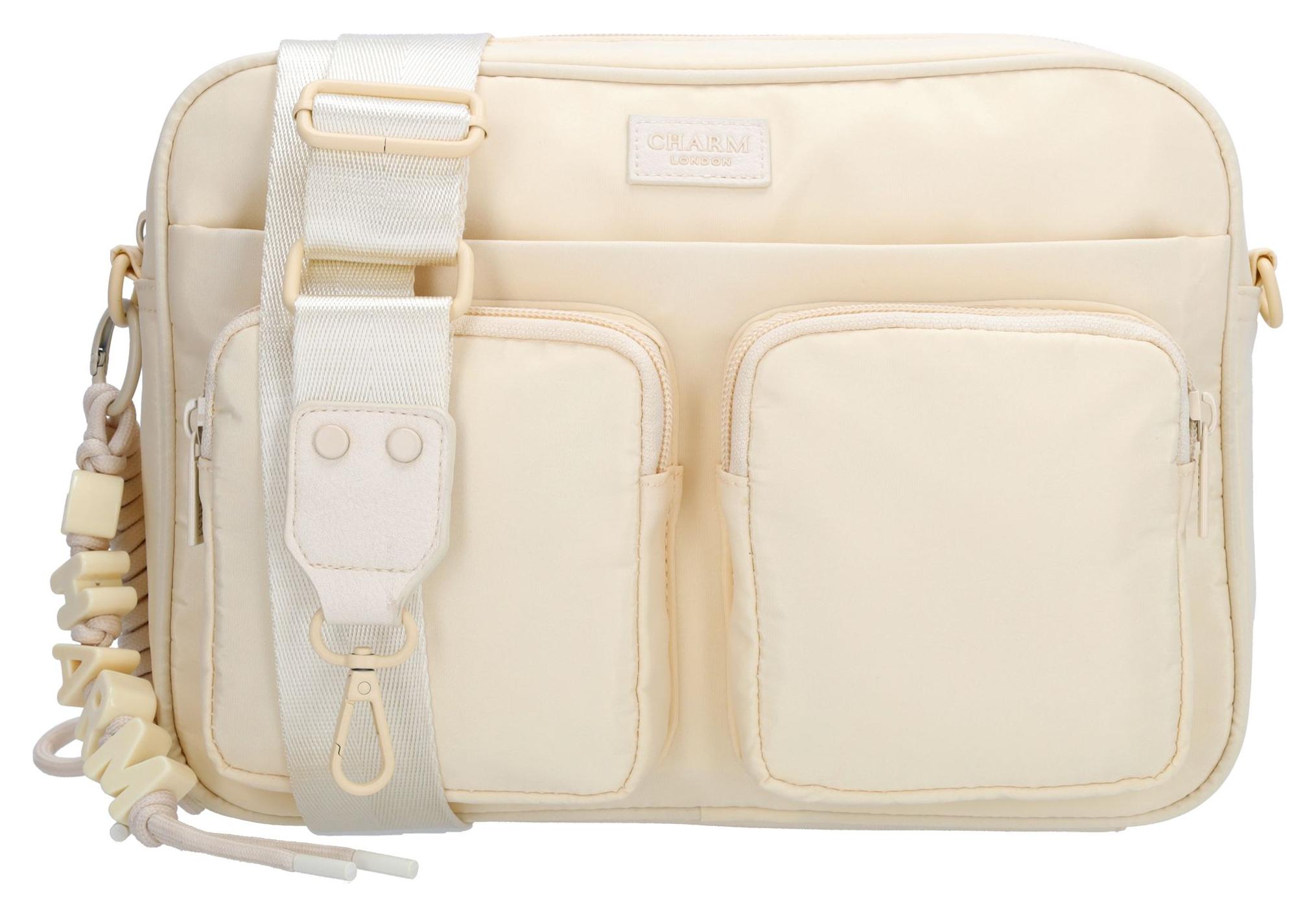 Crossbody taška Charm London Seoul 26280 Cream