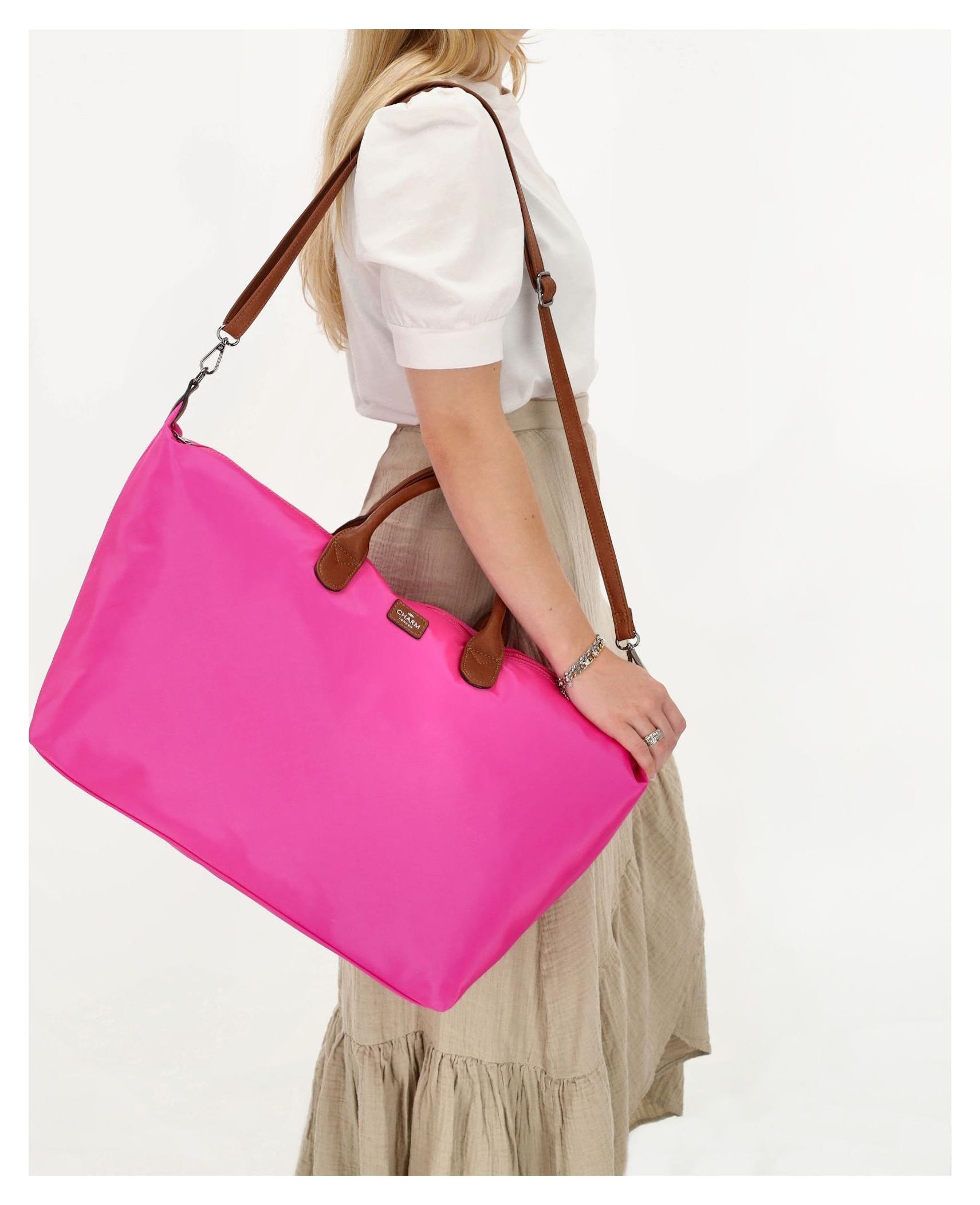 Cestovná taška Charm London Buckingham W00324 Fuchsia