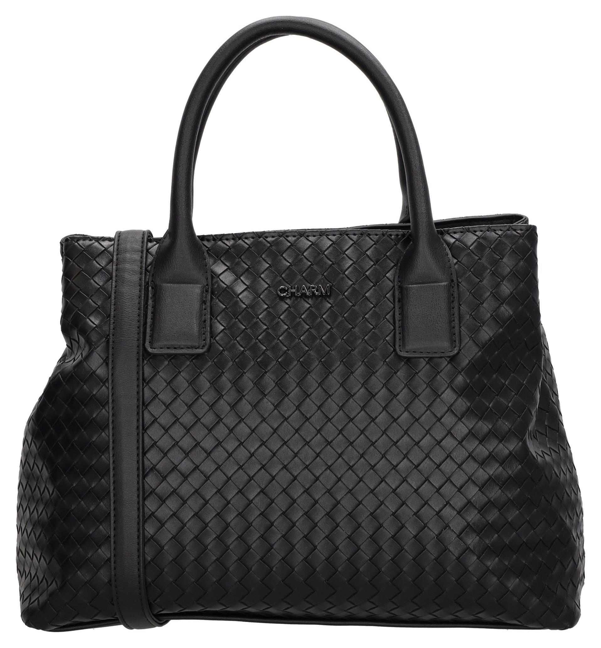 Dámska kabelka Charm London Mirabello W00554 Black