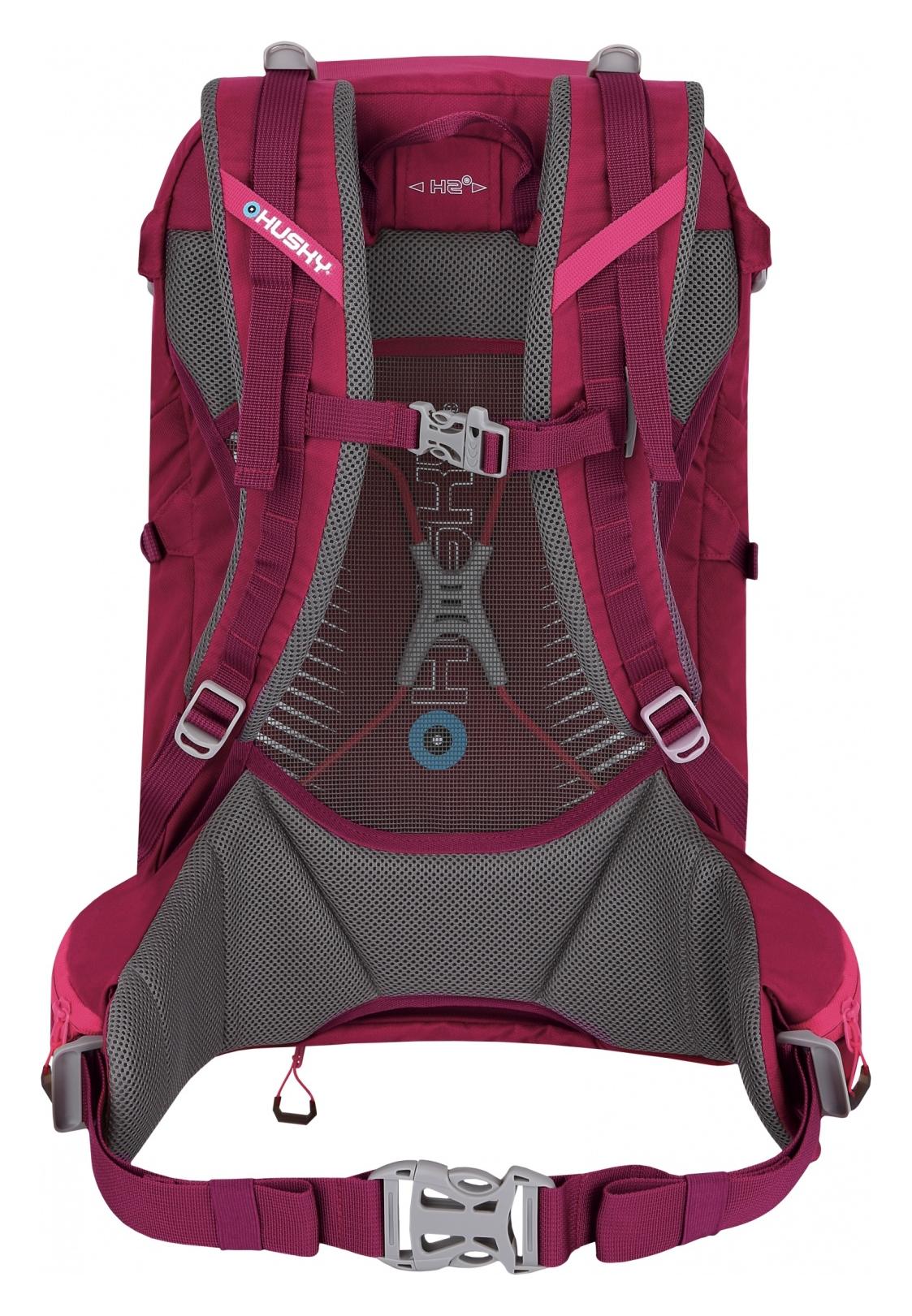 Dámsky športový ruksak Husky Cingy 30l Magenta