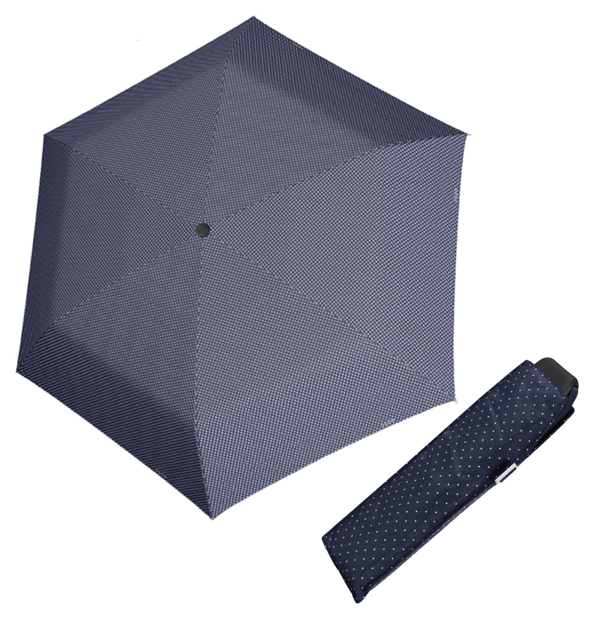 Skladací dáždnik Doppler Carbonsteel Mini Slim Chic Blue