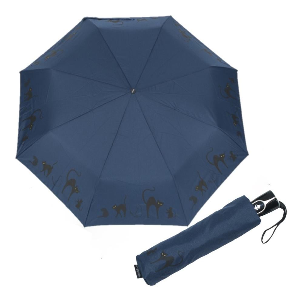 Dámsky dáždnik Doppler Fiber Magic Cats Blue
