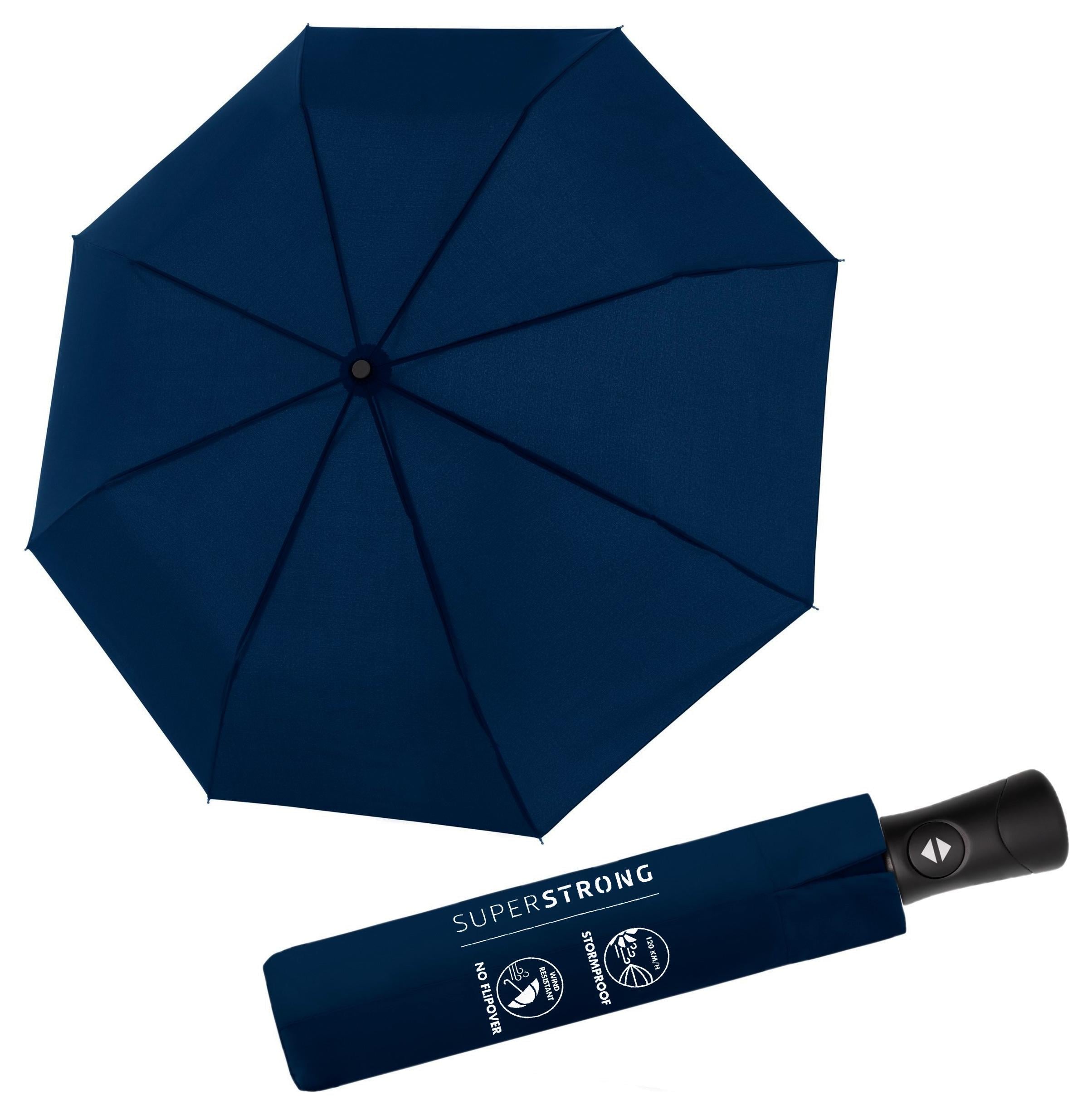 Pánsky dáždnik Doppler Fiber Superstrong Blue