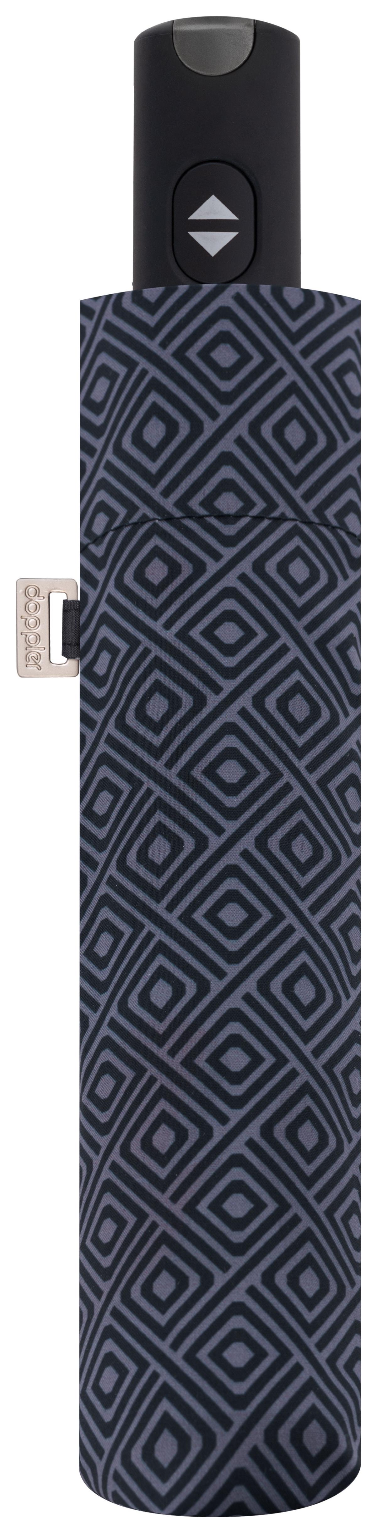 Pánsky dáždnik Doppler Carbonsteel Magic Structure Black