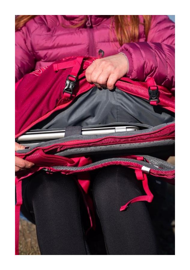 Dámsky športový ruksak Husky Campus 30l Magenta – Obrázok 6