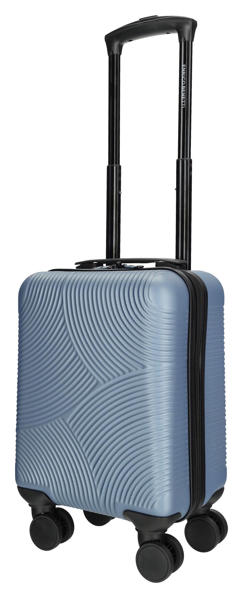 Palubný kufor Enrico Benetti Louisville 39040-40 Jeansblue – Obrázok 5