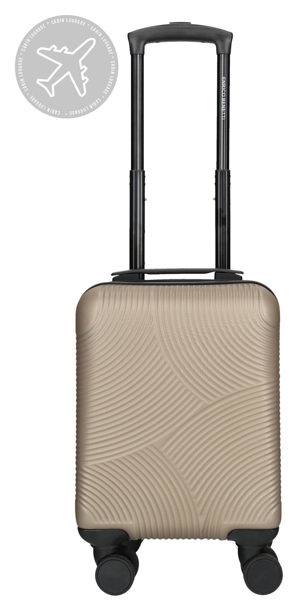 Palubný kufor Enrico Benetti Louisville 39040-40 Champagne