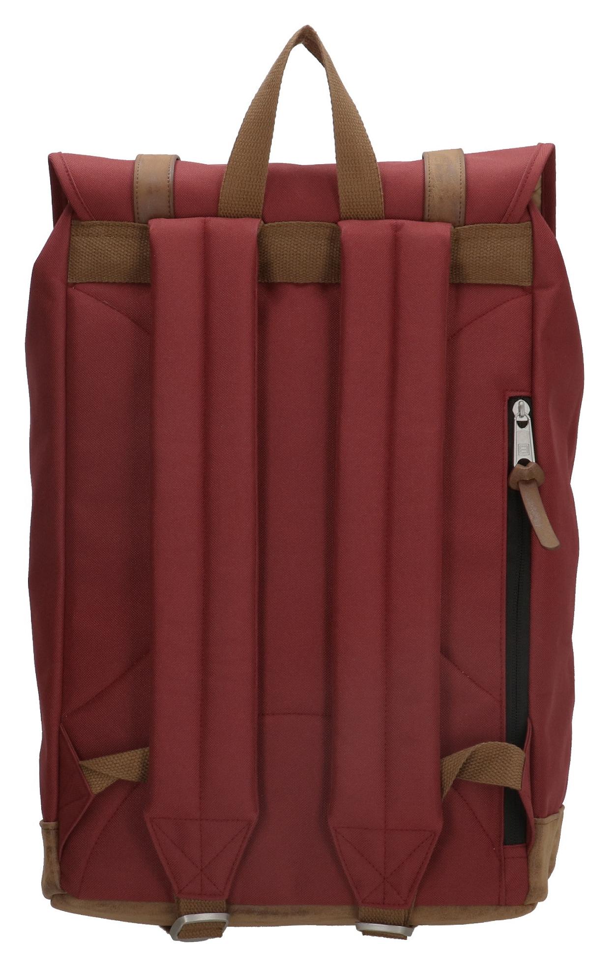 Batoh na notebook Enrico Benetti Santiago 46162 Burgundy – Obrázok 4