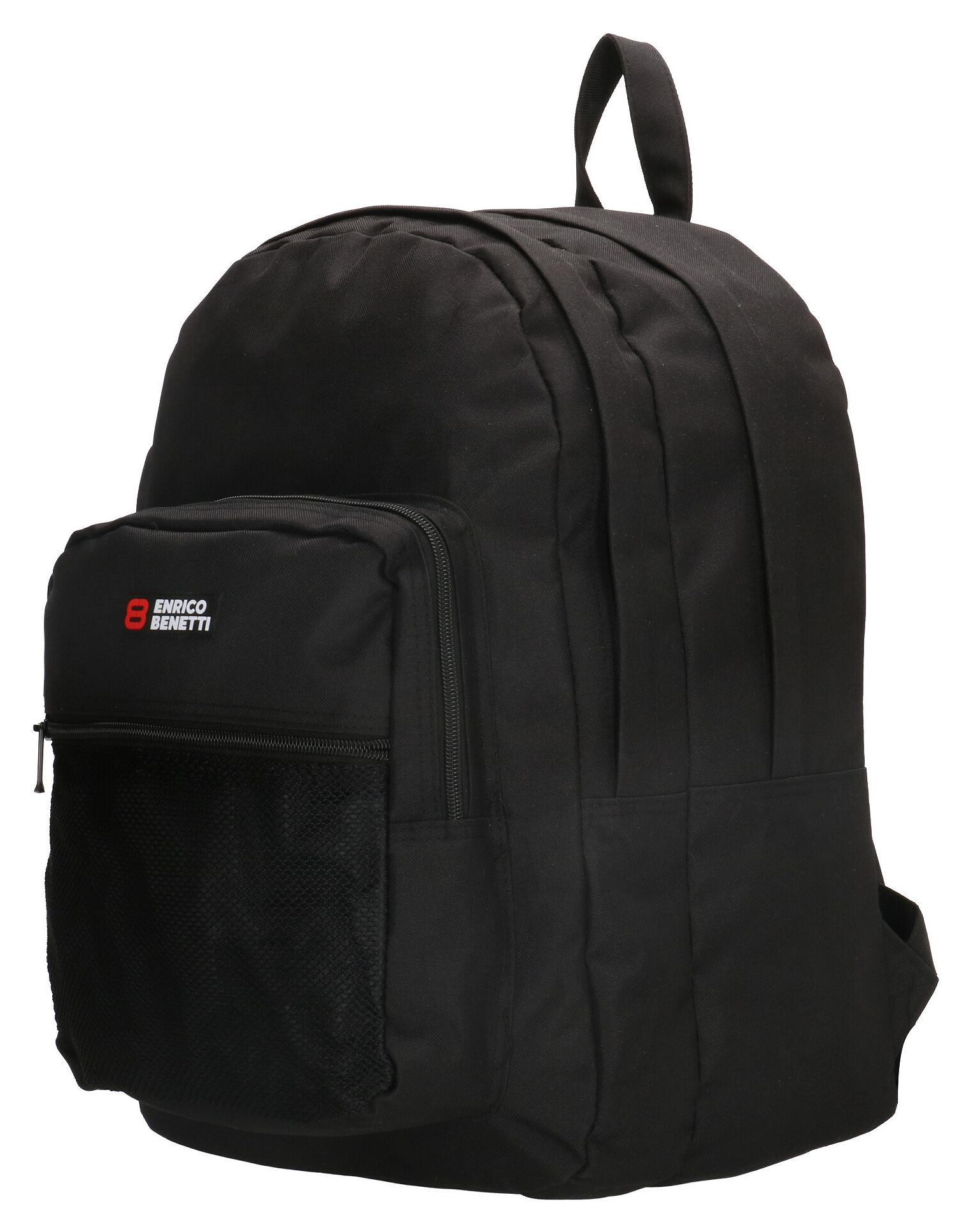 Batoh na notebook Enrico Benetti Amsterdam 54233 Black – Obrázok 3