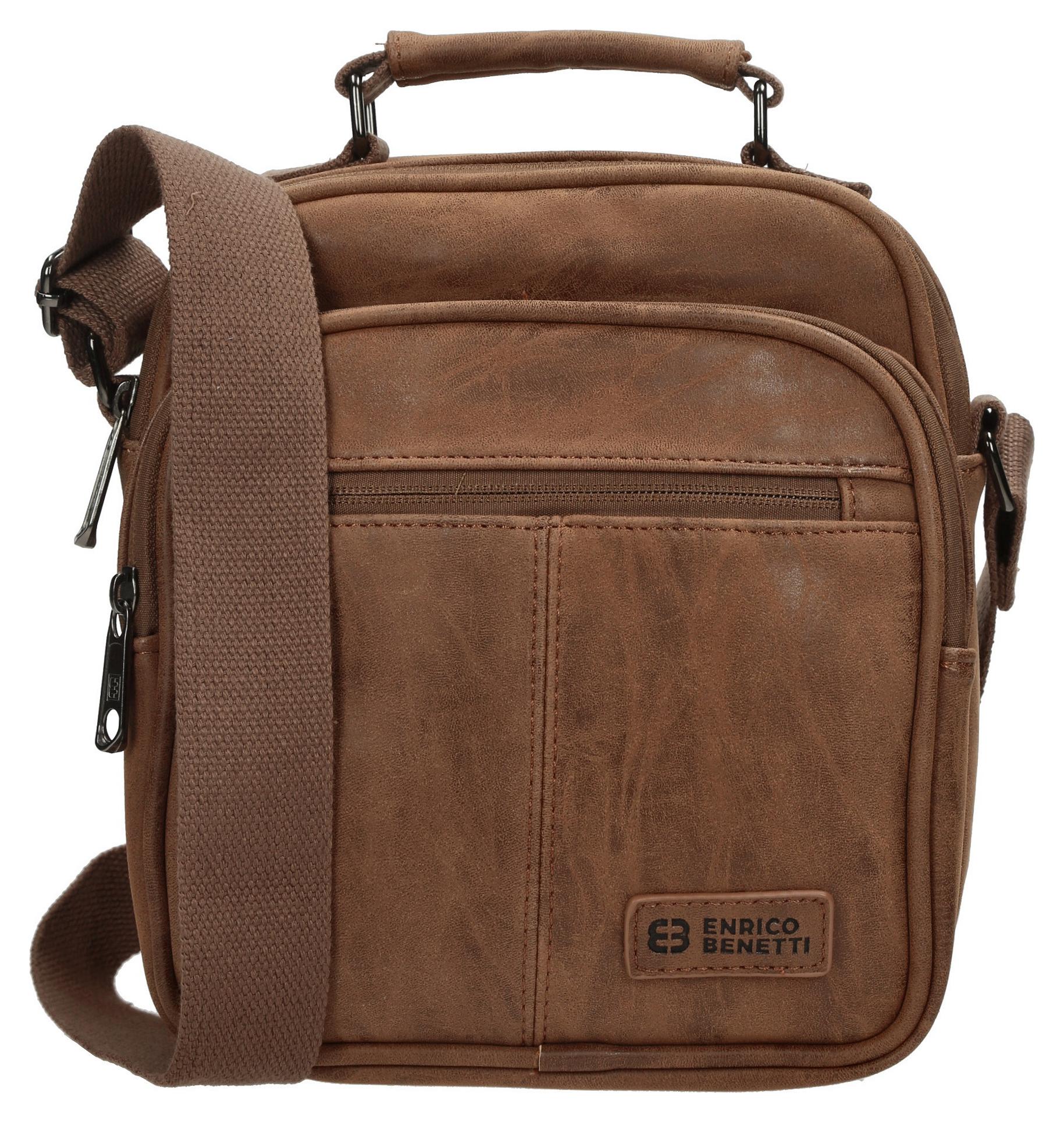 Taška cez rameno Enrico Benetti Rotterdam 66619 Camel
