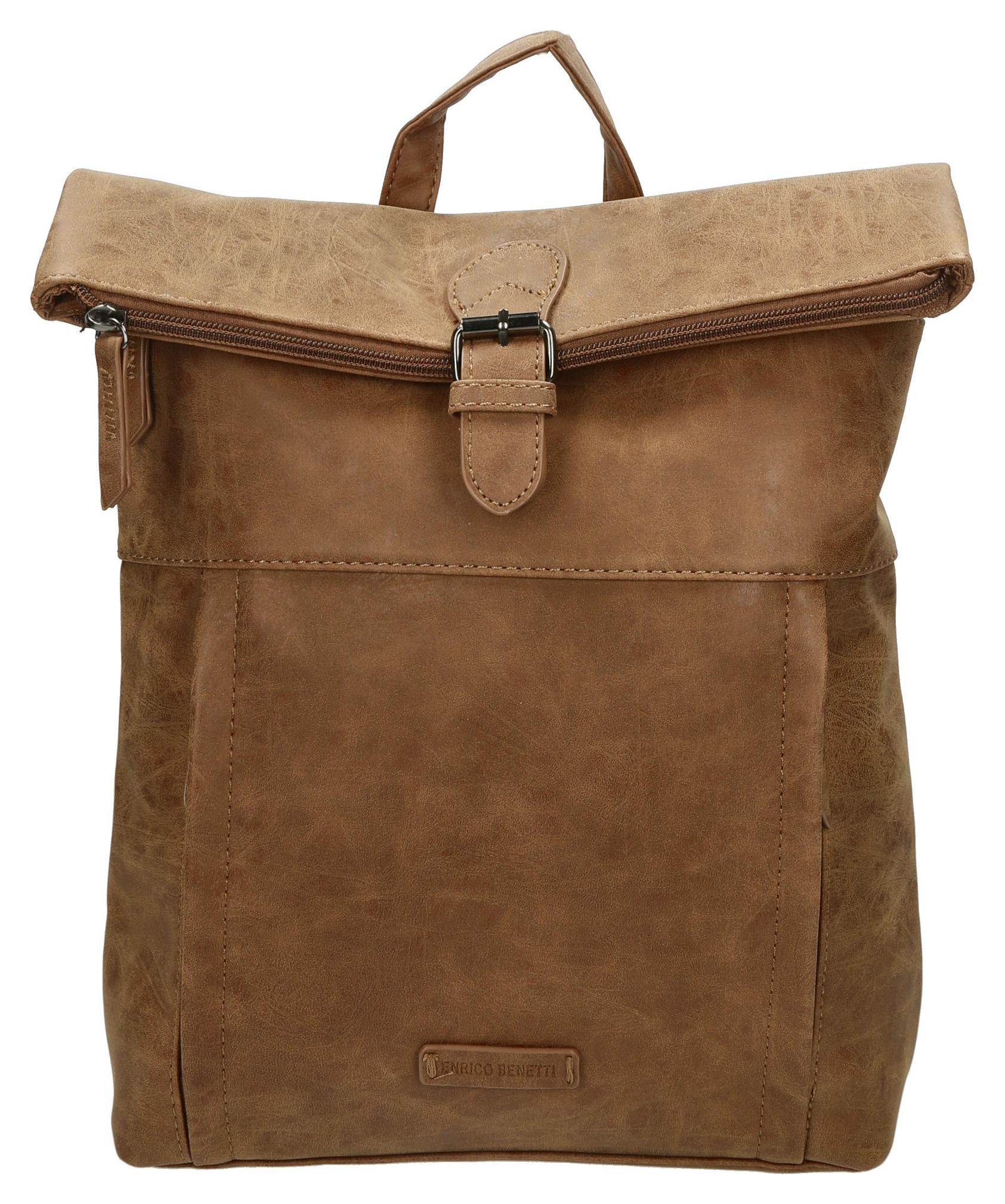 Dámsky ruksak na notebook Enrico Benetti Ruby 66683 Camel