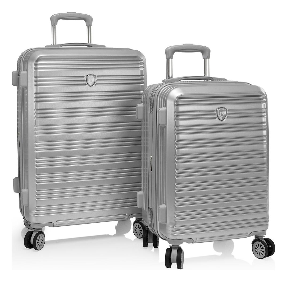 Sada cestovných kufrov Heys AeroLite S,M Silver