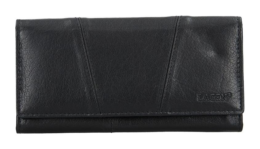 Dámska kožená peňaženka Lagen PWL-388 Black