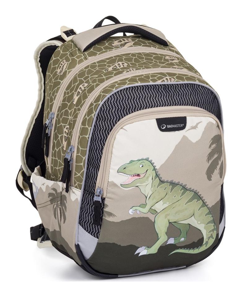 Veľký školský set Bagmaster LUMI 24 C Set L Dino