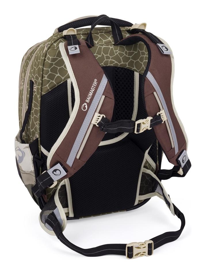 Veľký školský set Bagmaster LUMI 24 C Set L Dino – Obrázok 3