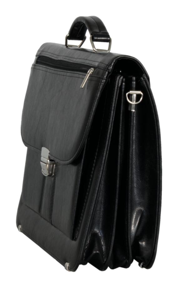 Pánska aktovka REAbags 7618 Black – Obrázok 3