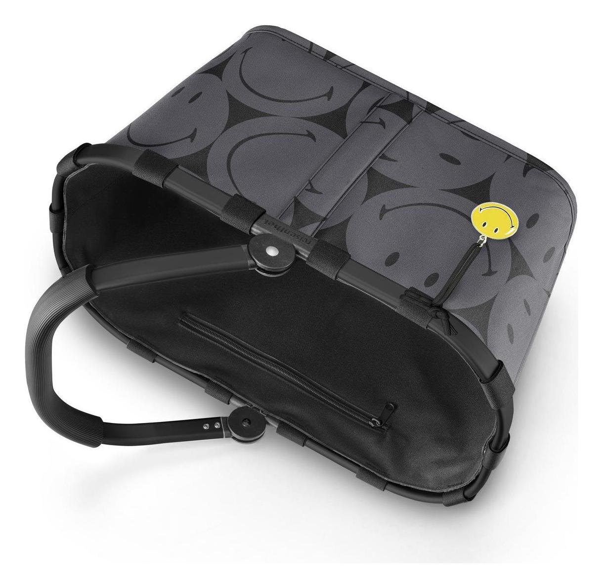 Nákupný košík Reisenthel Carrybag Smiley grey – Obrázok 4