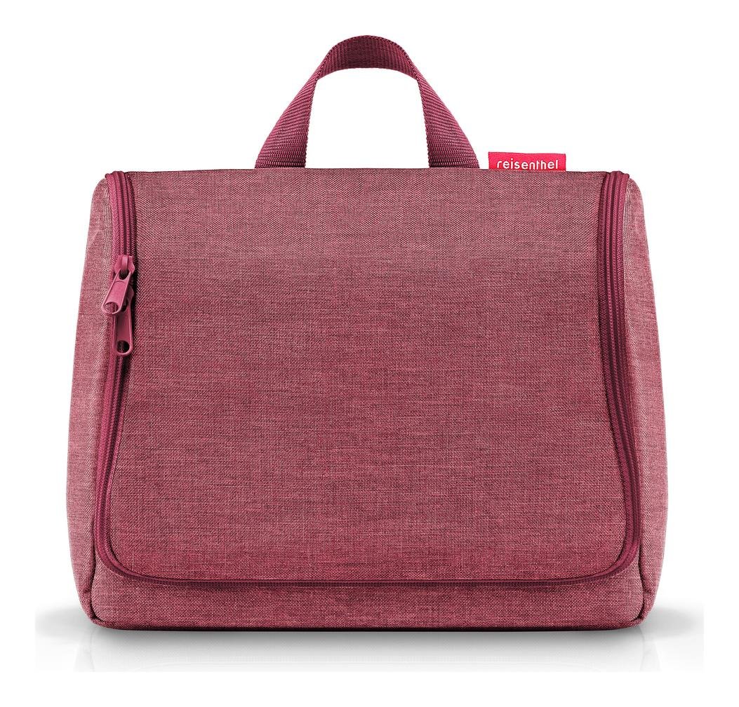 Toaletná taška Reisenthel Toiletbag XL Twist maroon