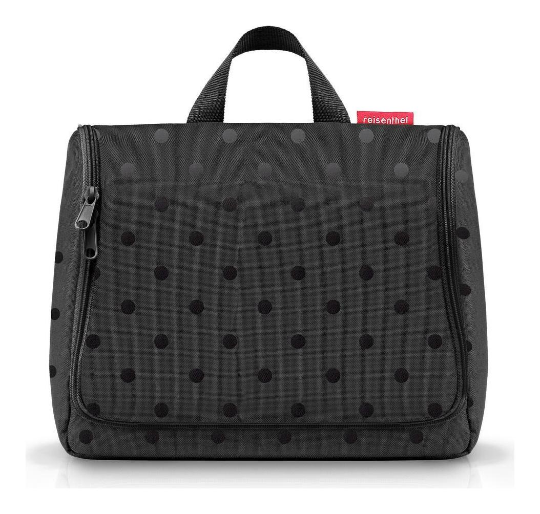 Toaletná taška Reisenthel Toiletbag XL Glossy dots black Toaletná taška Reisenthel Toiletbag XL Glossy dots black