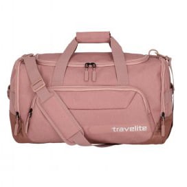 Športová taška Travelite Kick Off Duffle M Rosé