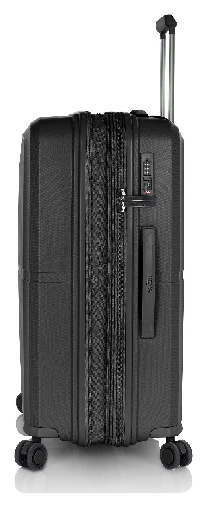Stredný škrupinový kufor na kolieskach Heys Airlite M Black – Obrázok 4