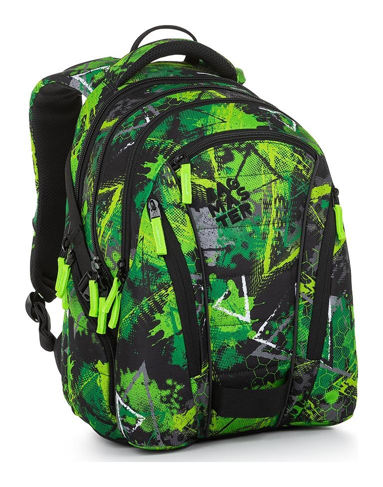 Školský batoh Bagmaster Bag 23 A Green/Black Školský batoh Bagmaster Bag 23 A Green/Black