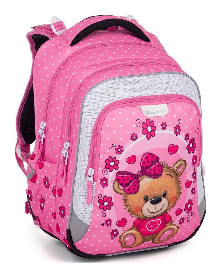 Školský batoh Bagmaster Lumi 24 H Pink