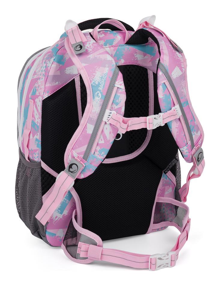 Školský set Bagmaster PORTO 24 B Set Pink-Blue – Obrázok 4