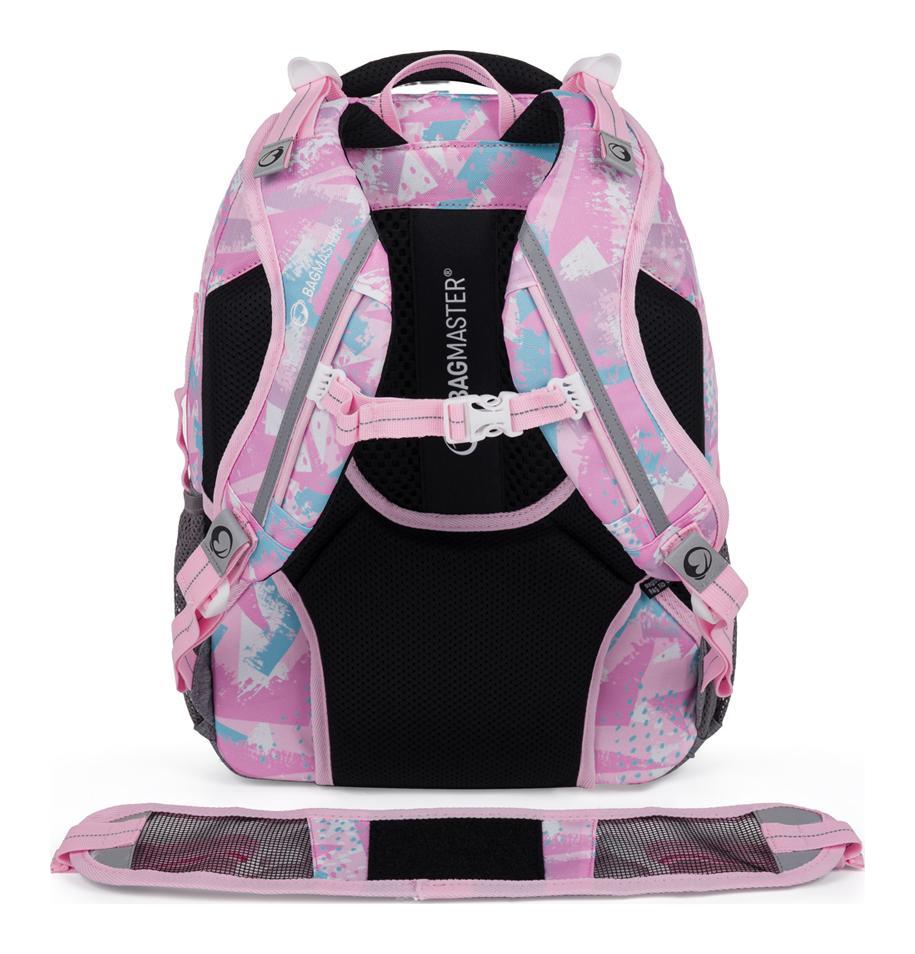Školský set Bagmaster PORTO 24 B Set Pink-Blue – Obrázok 6