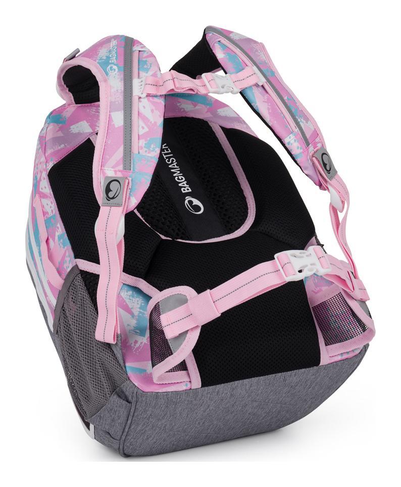 Školský set Bagmaster PORTO 24 B Set Pink-Blue – Obrázok 5