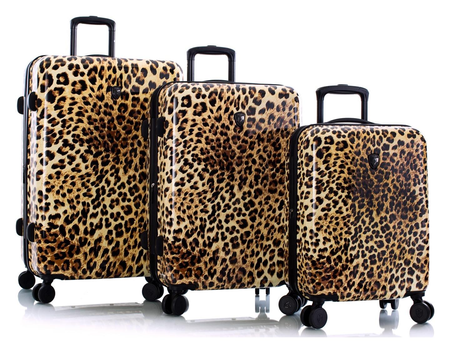 Sada cestovných kufrov Heys Brown Leopard S,M,L