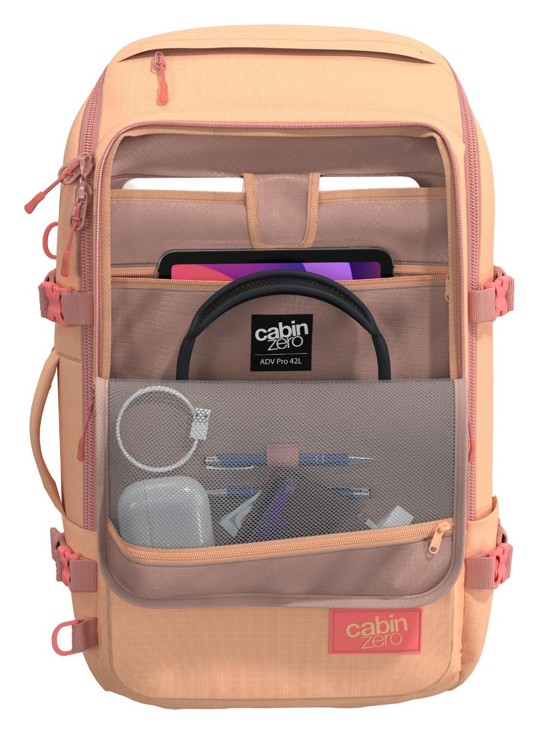 Batoh do lietadla 55x40x20 CabinZero Adv Pro 42L Sunny Day – Obrázok 3