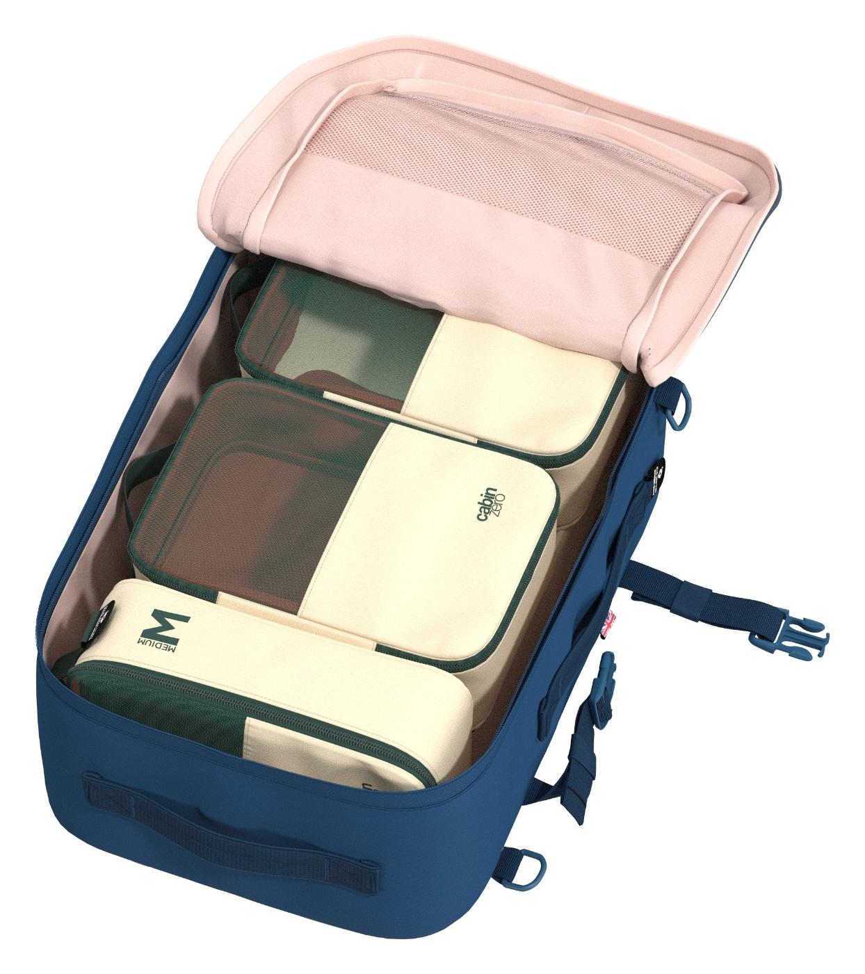Batoh do lietadla 55x40x20 CabinZero Classic Plus 32L Jodphur Blue – Obrázok 3