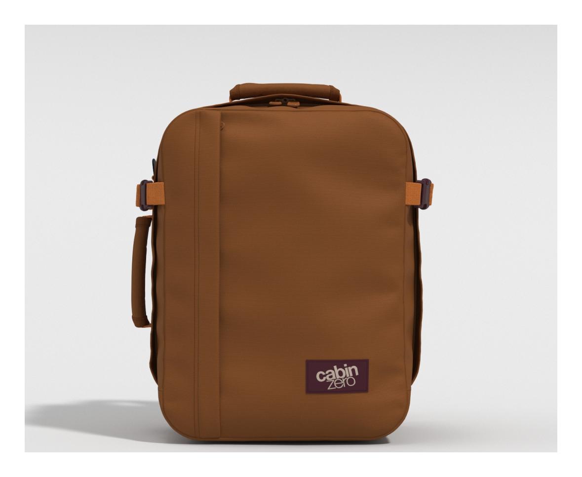 Batoh do lietadla 40x30x20 CabinZero Classic Tech 28L Cinnamon
