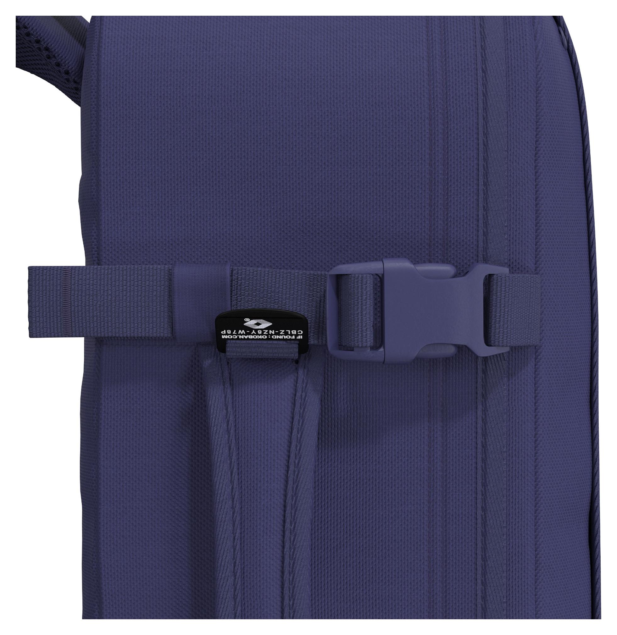 Cestovný batoh do lietadla CabinZero Military 36L Galaxy Blue – Obrázok 5