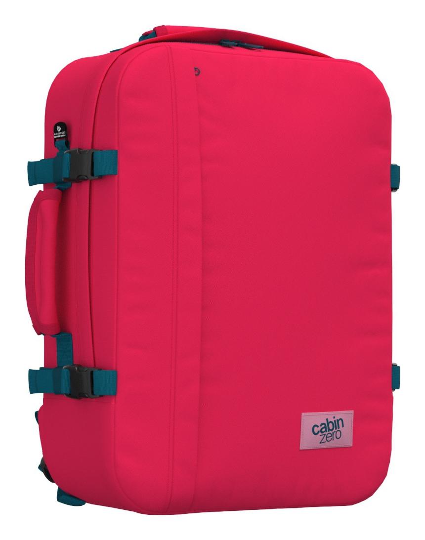 Cestovný batoh do lietadla CabinZero Classic 44L Miami magenta – Obrázok 3