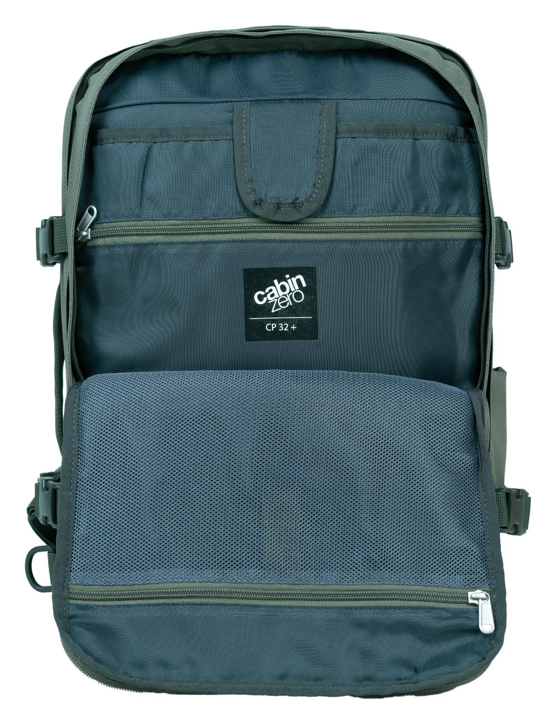 Cestovný batoh do lietadla CabinZero Classic Pro 32L Georgian Khaki – Obrázok 5