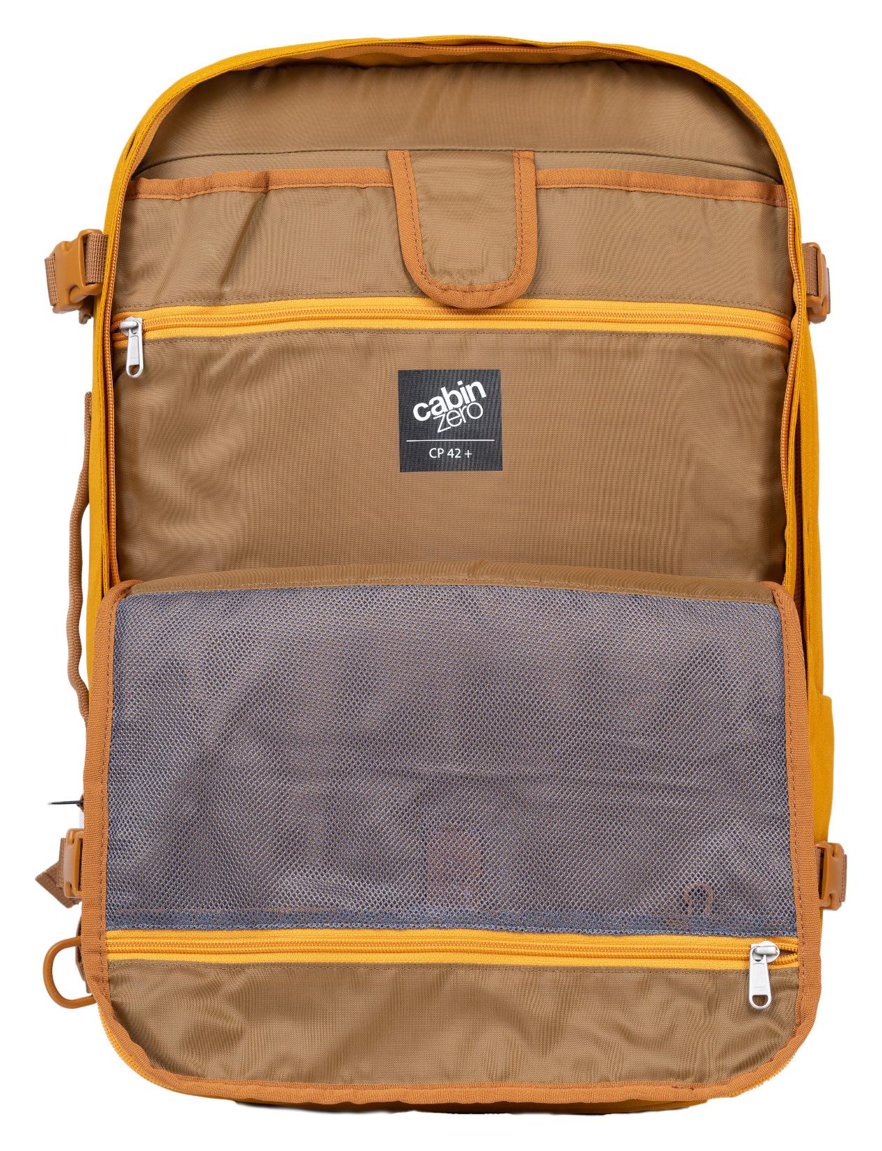 Batoh do lietadla 55x40x20 CabinZero Classic Pro 42L Orange Chill (obrázok 6)