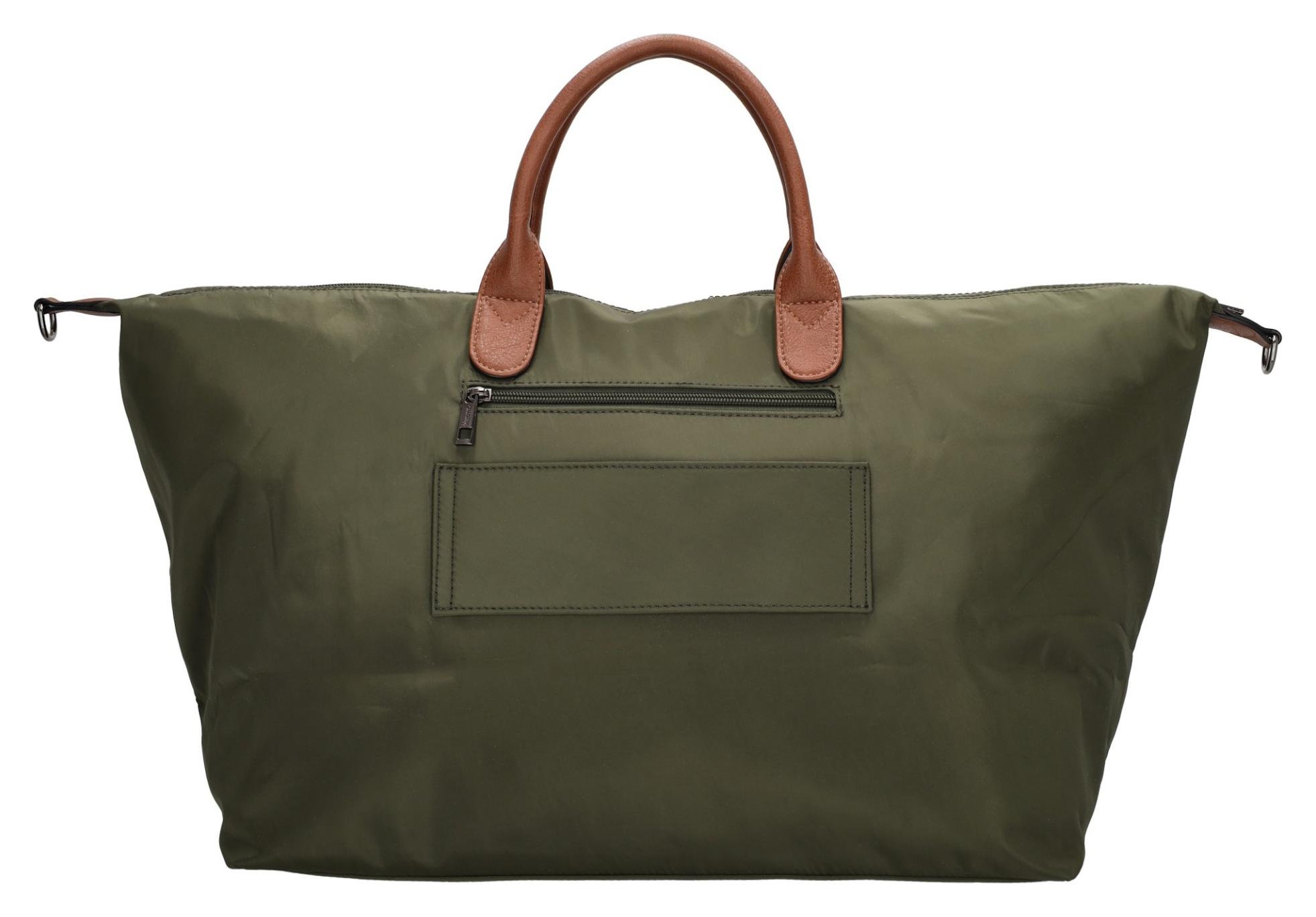 Dámska cestovná taška Charm London Buckingham W00324 Olive – Obrázok 3