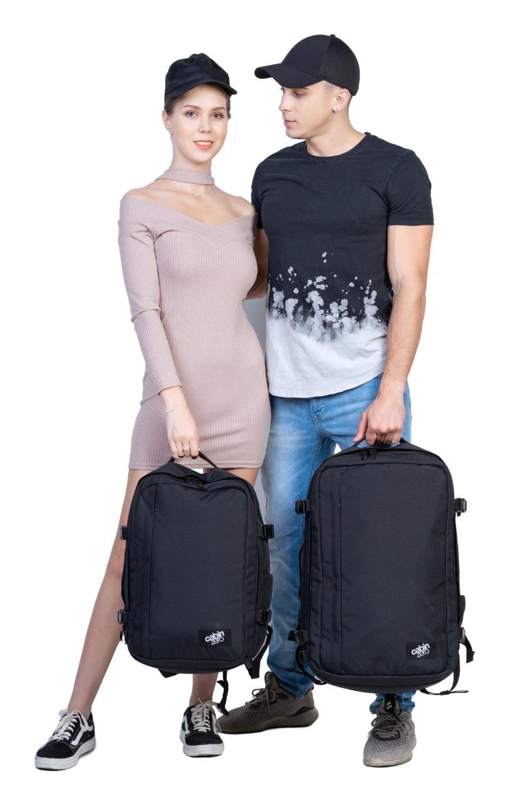 Príručná batožina 55x40x20 CabinZero Classic Plus 42L Absolute Black