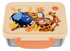 Affenzahn Stainless Steel Lunchbox Sunny Savannah