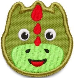 Affenzahn Velcro Badge Dragon